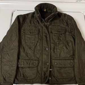 Barbour Dark Green Quilted Jacket